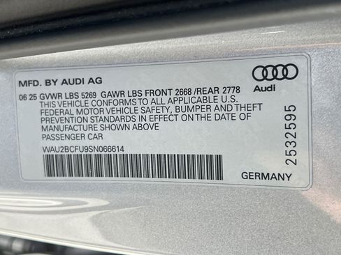 Certified 2025 Audi A5 2.0T Premium w/ Premium Plus AWD/4WD image 34