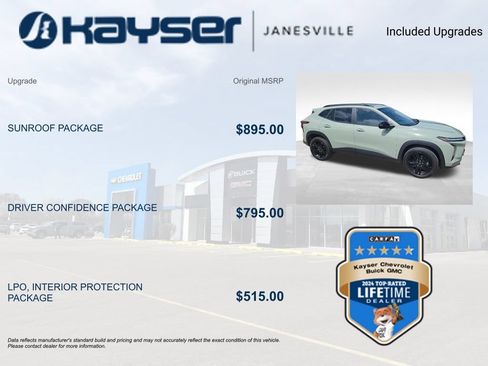 Certified 2024 Chevrolet Trax ACTIV w/ Sunroof Package FWD image 2