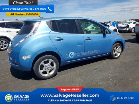 Used 2011 Nissan Leaf SL w/ Protection Pkg image 4