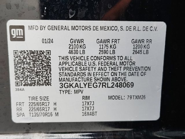 Used 2024 GMC Terrain AT4 w/ LPO, Floor Liner Package AWD/4WD image 9