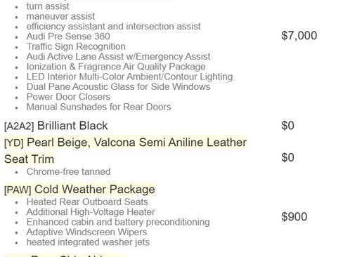 Used 2019 Audi e-tron Prestige w/ Prestige Package image 3