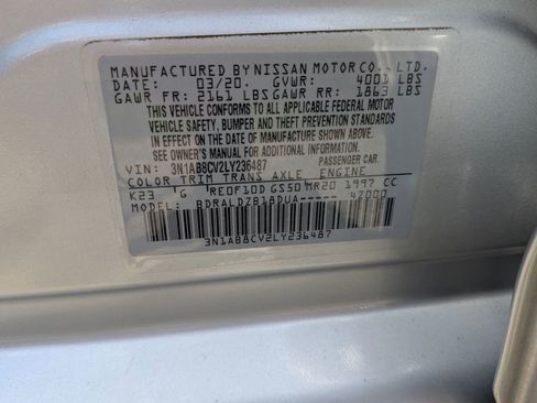 Used 2020 Nissan Sentra SV FWD image 52