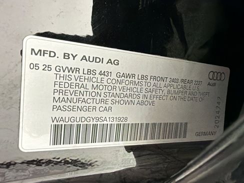 Certified 2025 Audi A3 2.0T Premium w/ Convenience Package AWD/4WD image 16