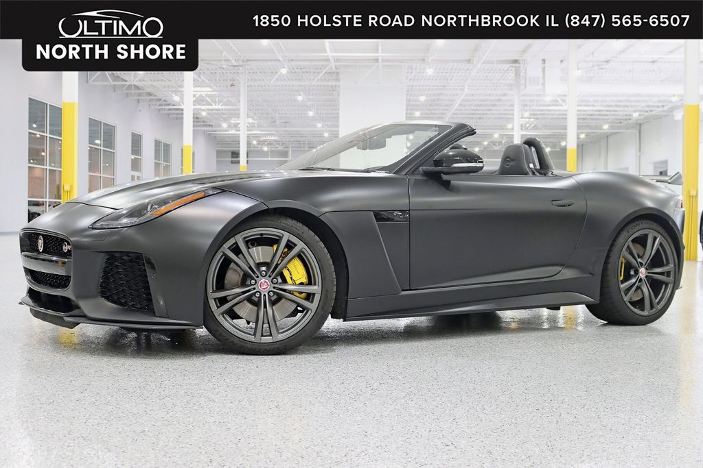 Used 2017 Jaguar F-TYPE SVR AWD/4WD image 1
