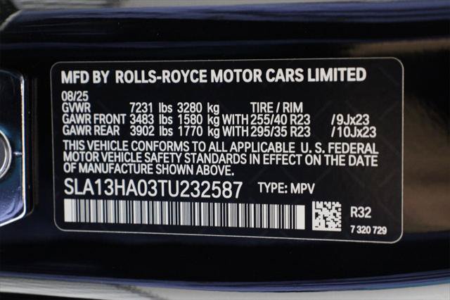 Certified 2026 Rolls-Royce Cullinan w/ Cullinan Package AWD/4WD image 19