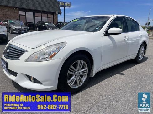 Used 2012 INFINITI G37 x Sedan w/ Premium Pkg AWD/4WD image 1