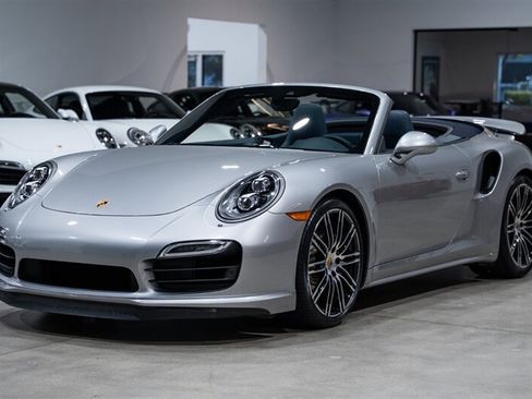 Used 2015 Porsche 911 Turbo w/ Sport Chrono Package AWD/4WD image 76