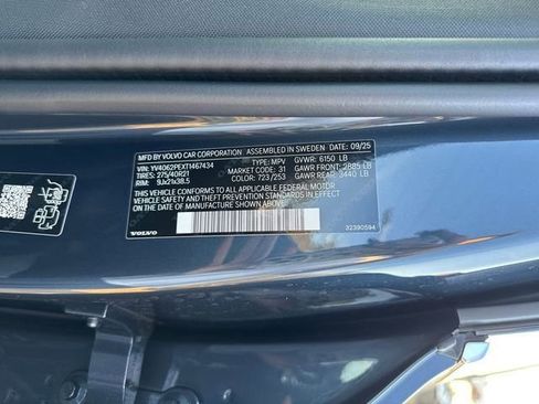 Certified 2026 Volvo XC90 B6 Plus w/ Protection Package Premier AWD/4WD image 32