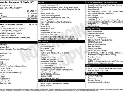 Used 2020 Chevrolet Traverse LT