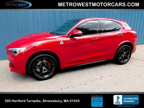 Used 2018 Alfa Romeo Stelvio Quadrifoglio w/ Driver Assist Dynamic Package AWD/4WD image 1