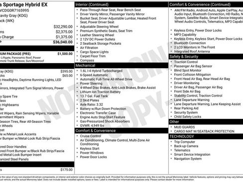 Used 2024 Kia Sportage EX w/ EX Premium Package AWD/4WD image 2
