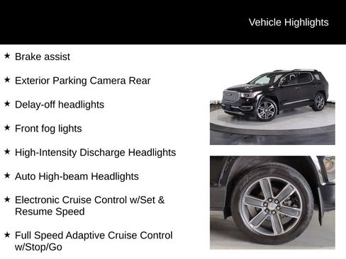 Used 2017 GMC Acadia Denali w/ Technology Package AWD/4WD image 19