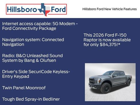 New 2026 Ford F150 Raptor AWD/4WD image 10