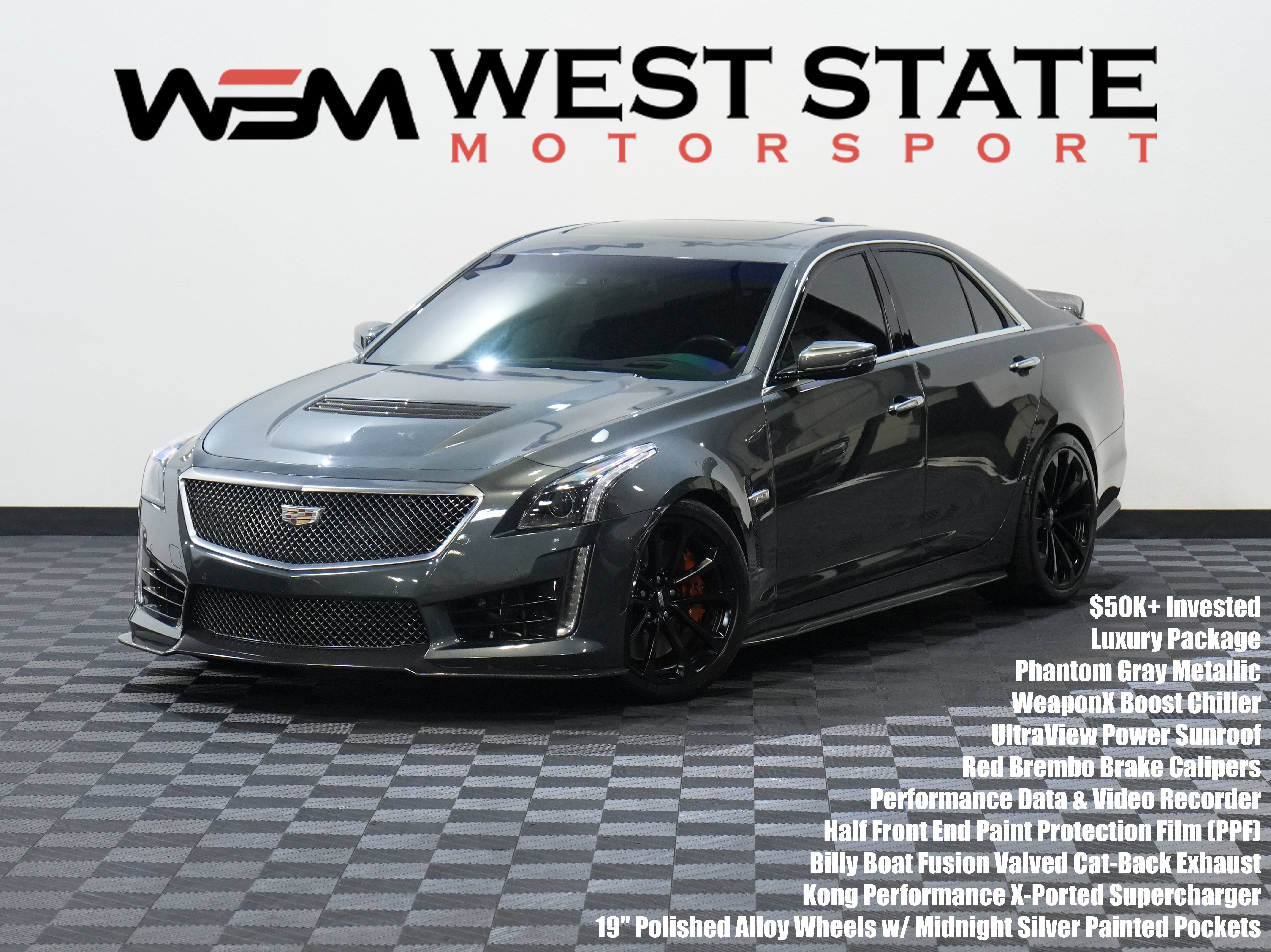 Used 2016 Cadillac CTS V w/ Luxury Package RWD image 1