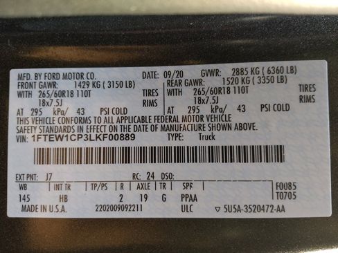 Used 2020 Ford F150 Lariat image 33