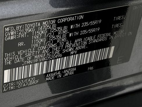 Used 2019 Toyota RAV4 Limited w/ Advanced Technology Package AWD/4WD image 24
