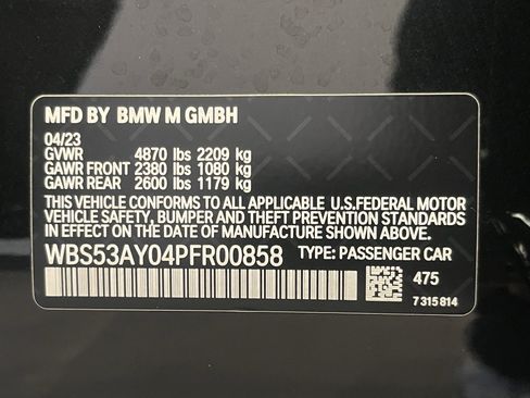 Certified 2023 BMW M3 w/ Executive Package RWD image 25