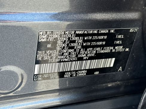Used 2021 Toyota RAV4 XSE w/ XSE Grade Weather Package AWD/4WD image 34