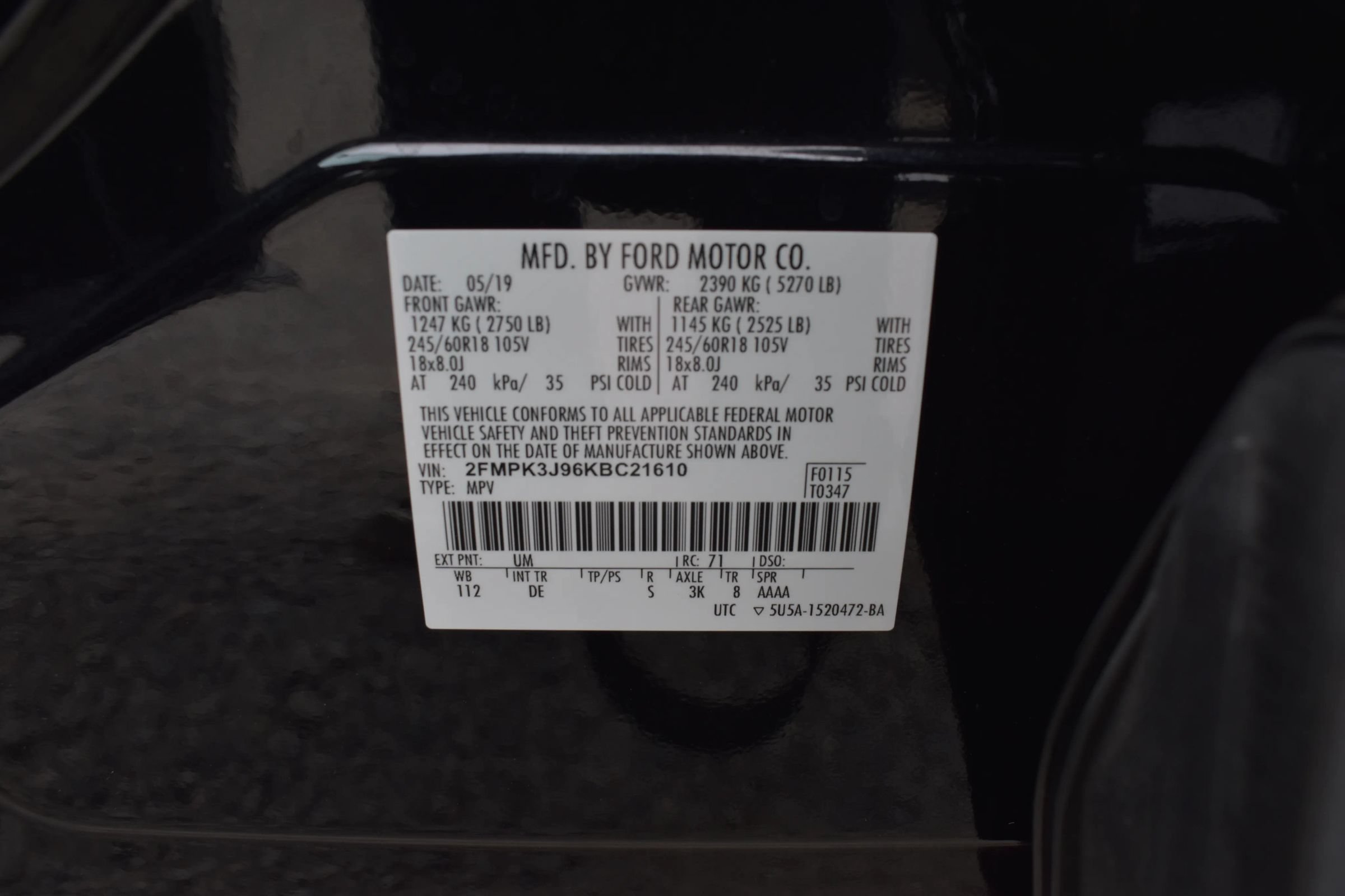 Used 2019 Ford Edge SEL FWD image 30