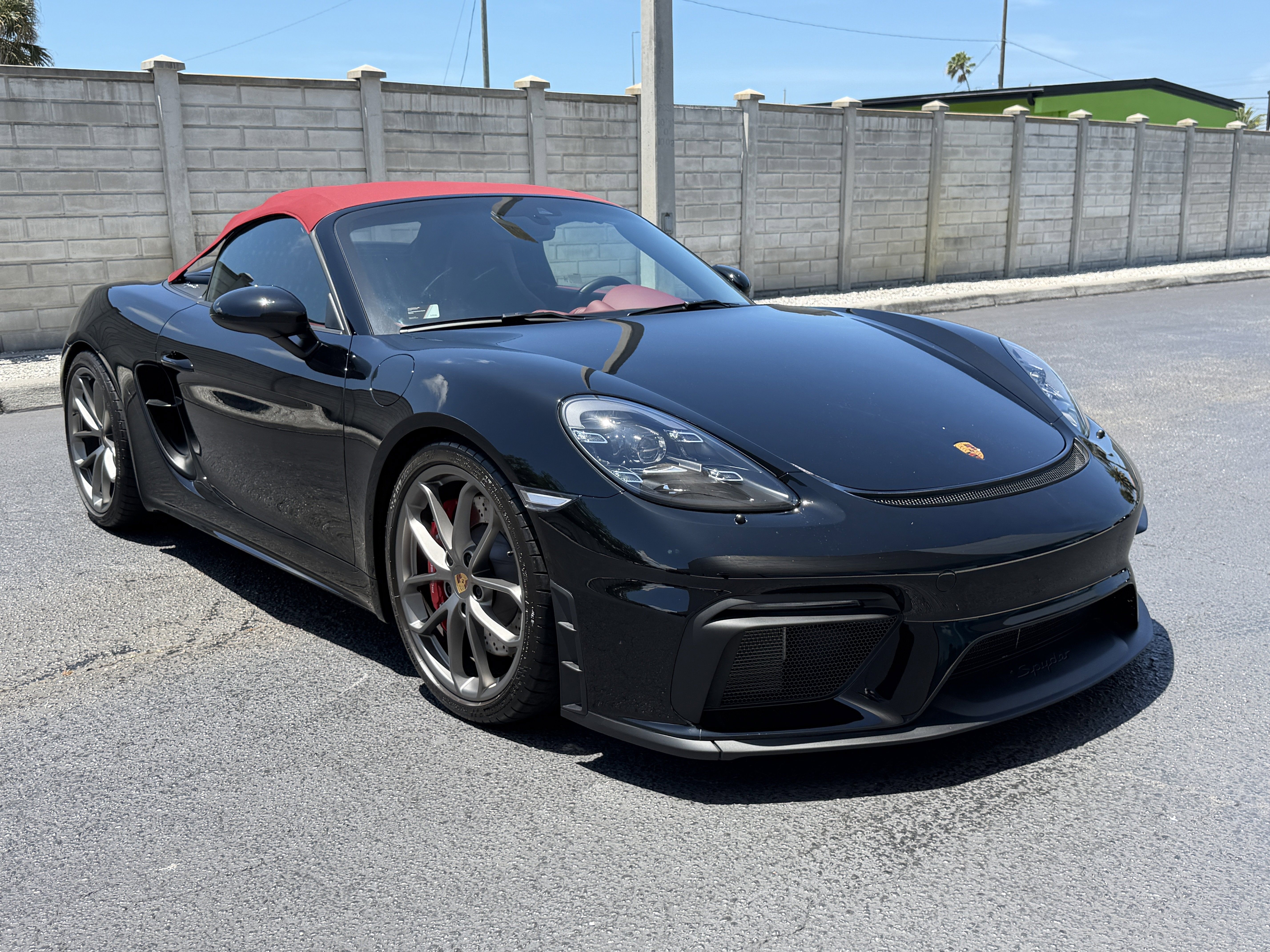 Certified 2022 Porsche 718 Boxster Spyder RWD image 8