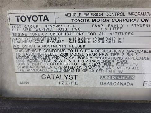 Used 2008 Toyota Corolla CE FWD image 23