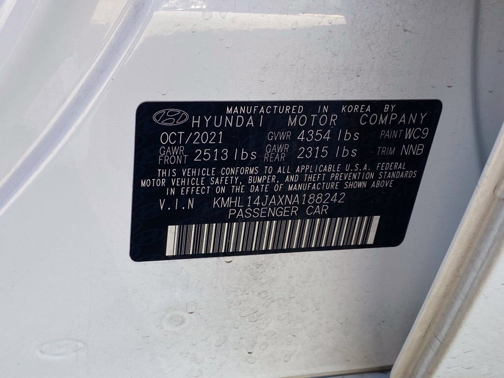 Used 2022 Hyundai Sonata SEL w/ Convenience Package FWD image 13