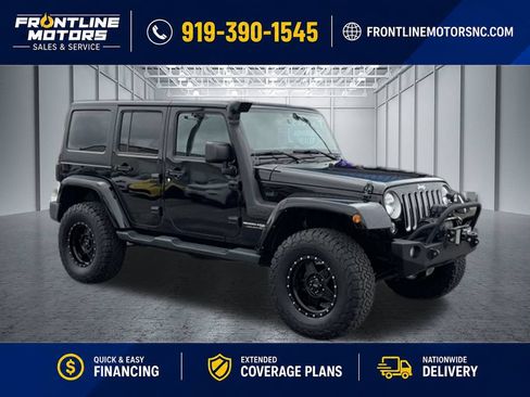 Used 2018 Jeep Wrangler Unlimited Sahara AWD/4WD image 1