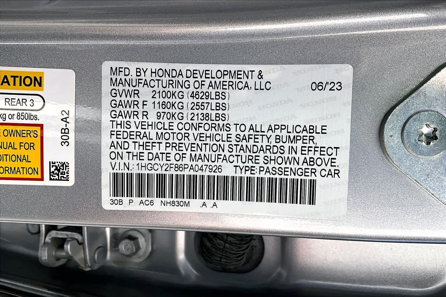 Used 2023 Honda Accord Touring image 34