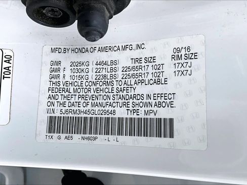 Used 2016 Honda CR-V SE image 34
