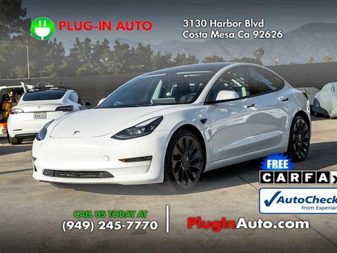 Used 2022 Tesla Model 3 Performance image 1