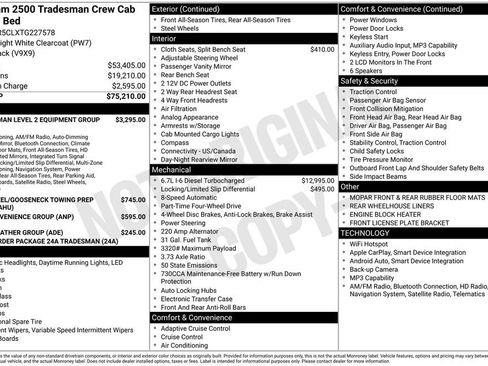 New 2026 RAM 2500 Tradesman AWD/4WD image 4