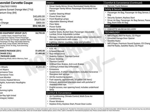 Used 2006 Chevrolet Corvette Coupe w/ Preferred Equipment Group RWD image 15