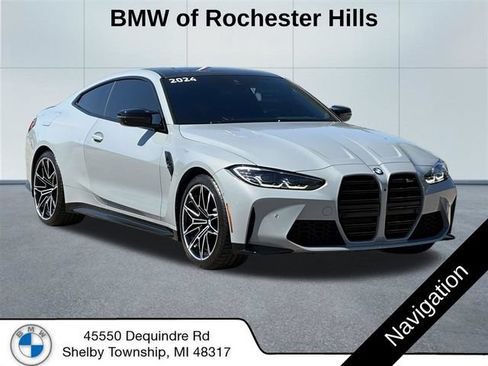 Used 2024 BMW M4 Competition w/ Parking Assistance Package RWD image 1
