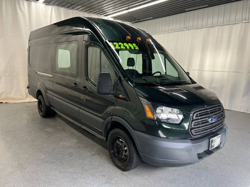 Used 2017 Ford Transit 350 148 High Roof DRW RWD image 2