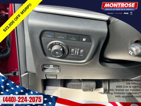 New 2025 Jeep Grand Cherokee Limited 4xe AWD/4WD image 13