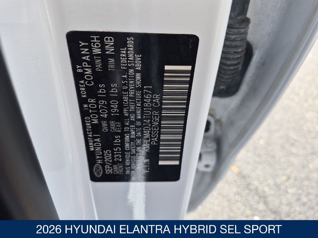 Certified 2026 Hyundai Elantra SEL FWD image 34