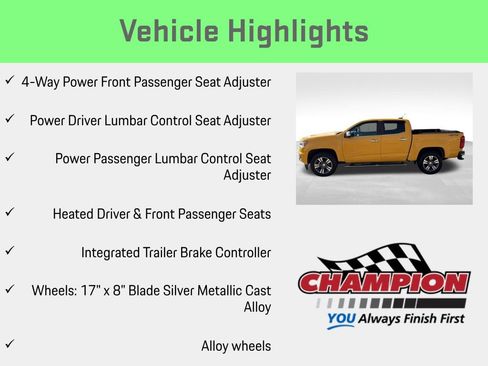 Used 2018 Chevrolet Colorado LT w/ Luxury Package, Chrome AWD/4WD image 12