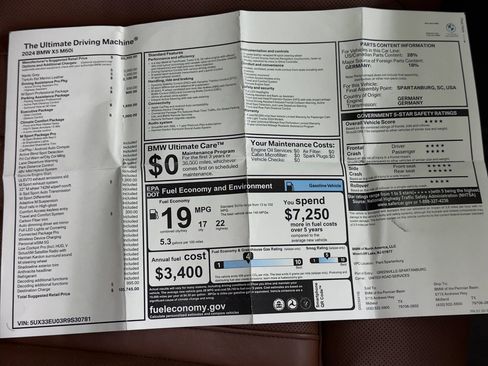 Used 2024 BMW X5 M60i image 3