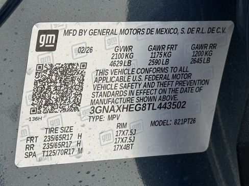 New 2026 Chevrolet Equinox LT image 23