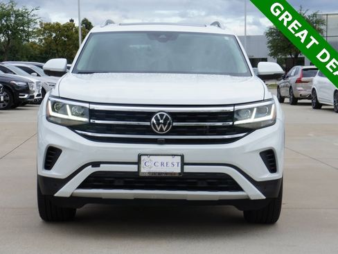 Used 2021 Volkswagen Atlas SEL Premium w/ MDO Package (Bench Seat) image 3