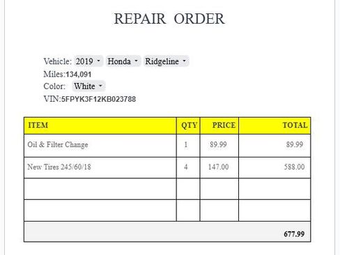 Used 2019 Honda Ridgeline Sport image 29