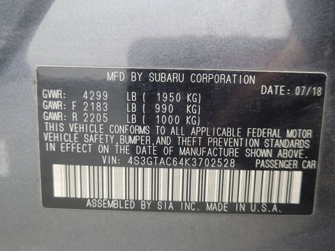 Used 2019 Subaru Impreza 2.0i Premium image 33