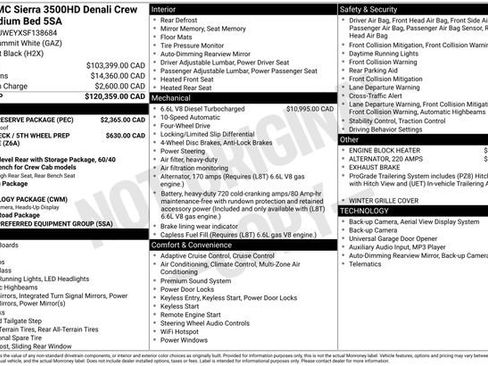 Used 2025 GMC Sierra 3500 Denali w/ Denali Reserve Package image 3