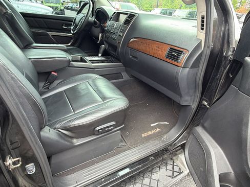 Used 2015 Nissan Armada Platinum w/ 2nd Row Captain Seat Package RWD image 19