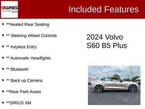 Used 2024 Volvo S60 B5 Plus image 3