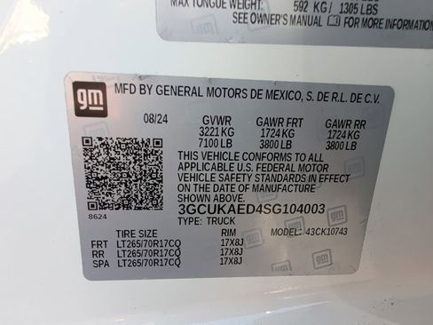 Used 2025 Chevrolet Silverado 1500 W/T w/ WT Value Package image 28