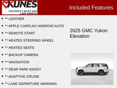 New 2025 GMC Yukon Elevation image 3