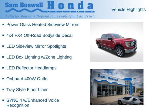 Used 2021 Ford F150 XLT w/ Equipment Group 302A High AWD/4WD image 11
