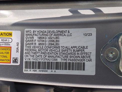 Used 2024 Honda Accord EX image 24