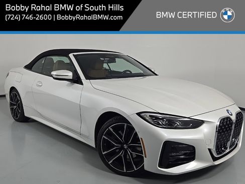 Certified 2024 BMW 430i xDrive Convertible w/ M Sport Package image 1